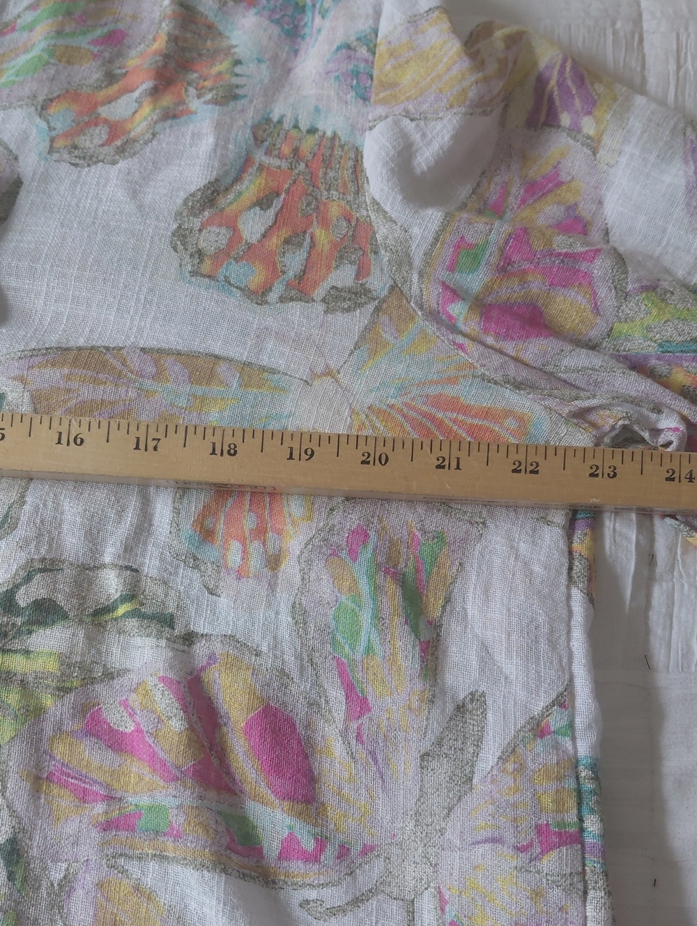 Tempo PARIS butterfly Top M/L Nwt - Picture 7 of 8